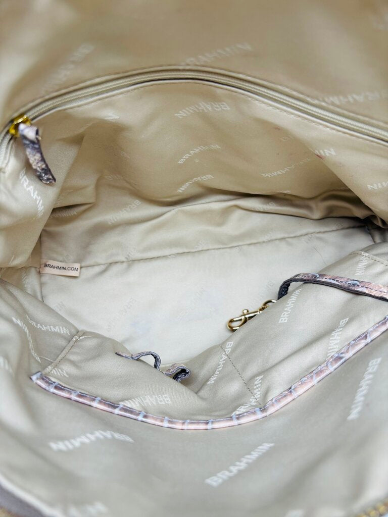 Brahmin Handbag Beige
