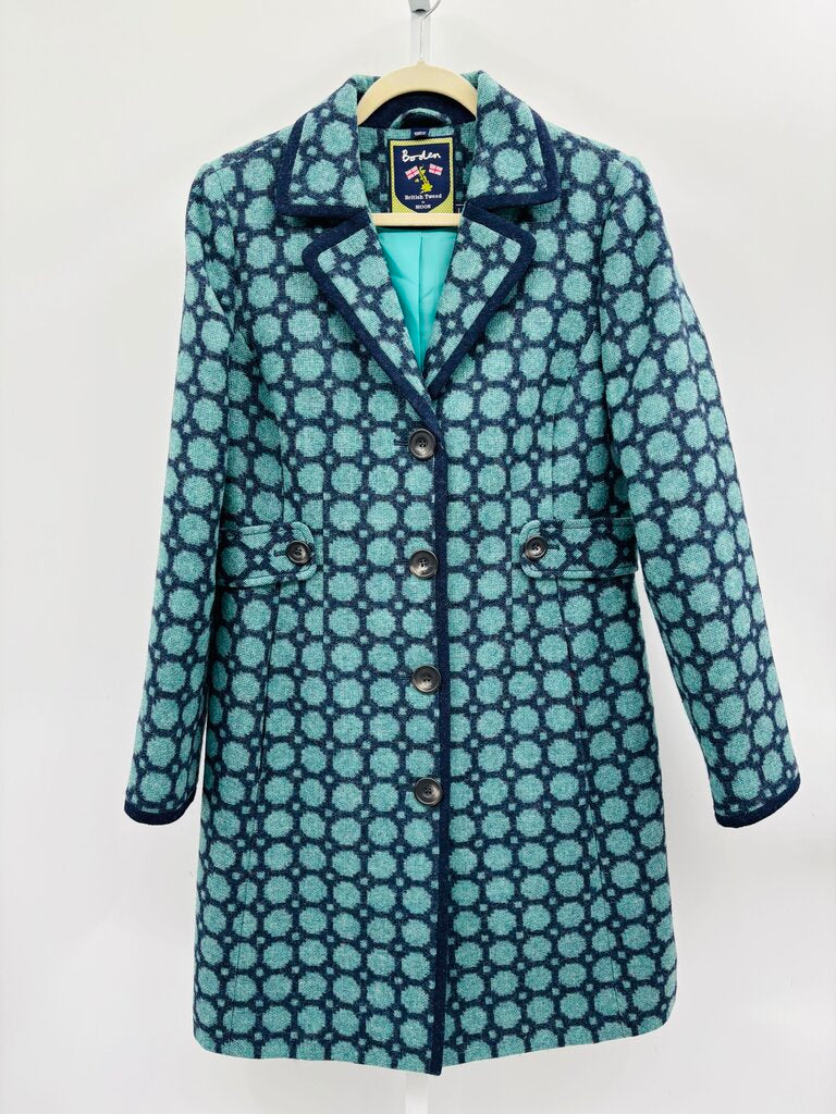 Boden Coat Teal 10