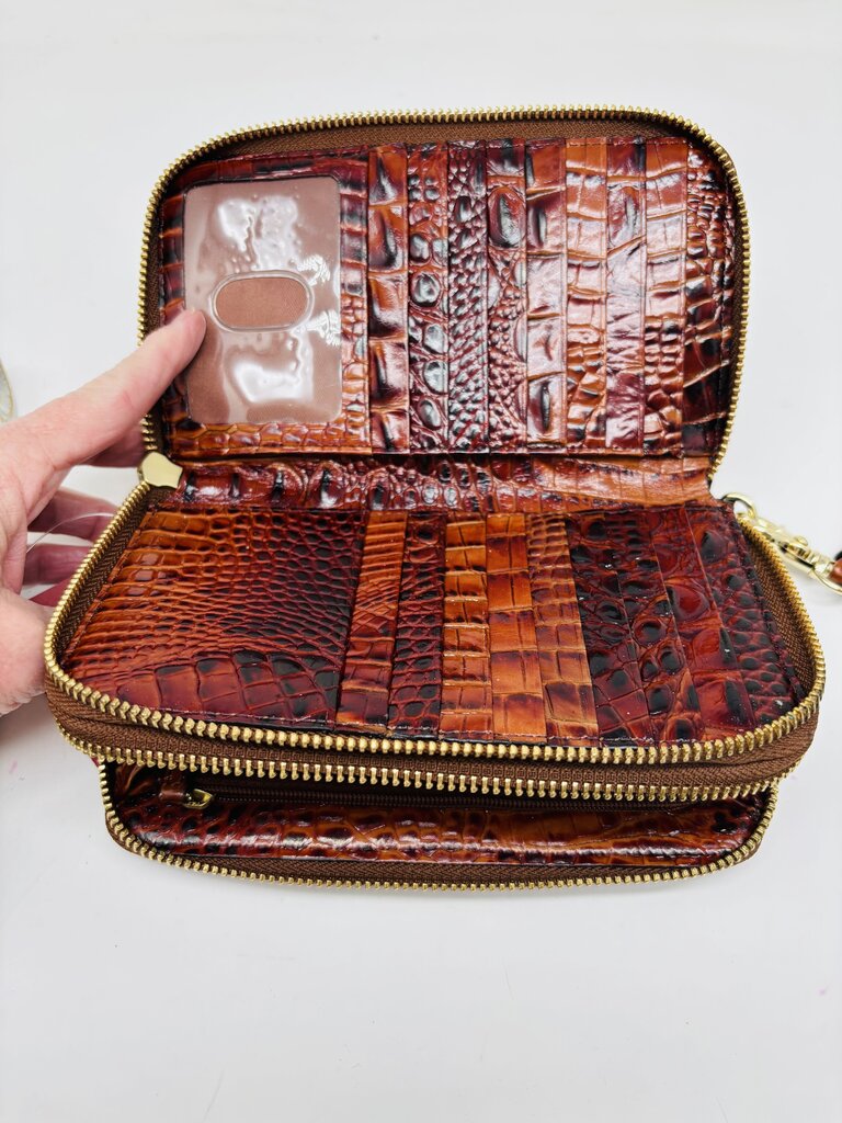 Brahmin Wallet Brown