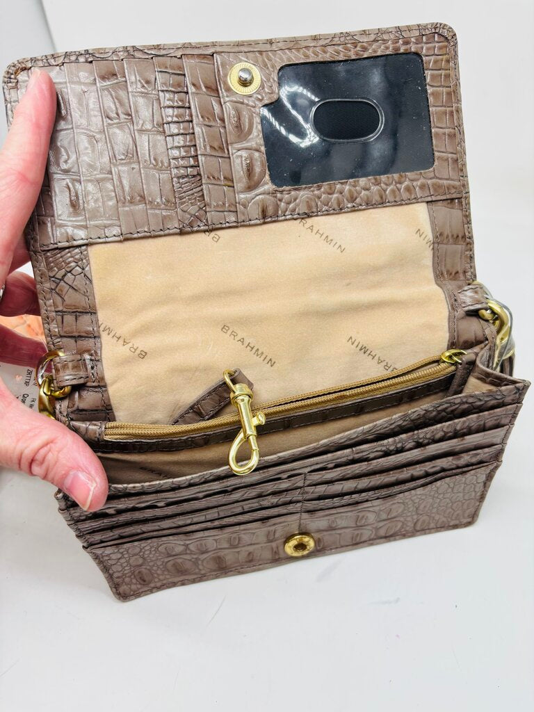 Brahmin Crossbody Bag Taupe