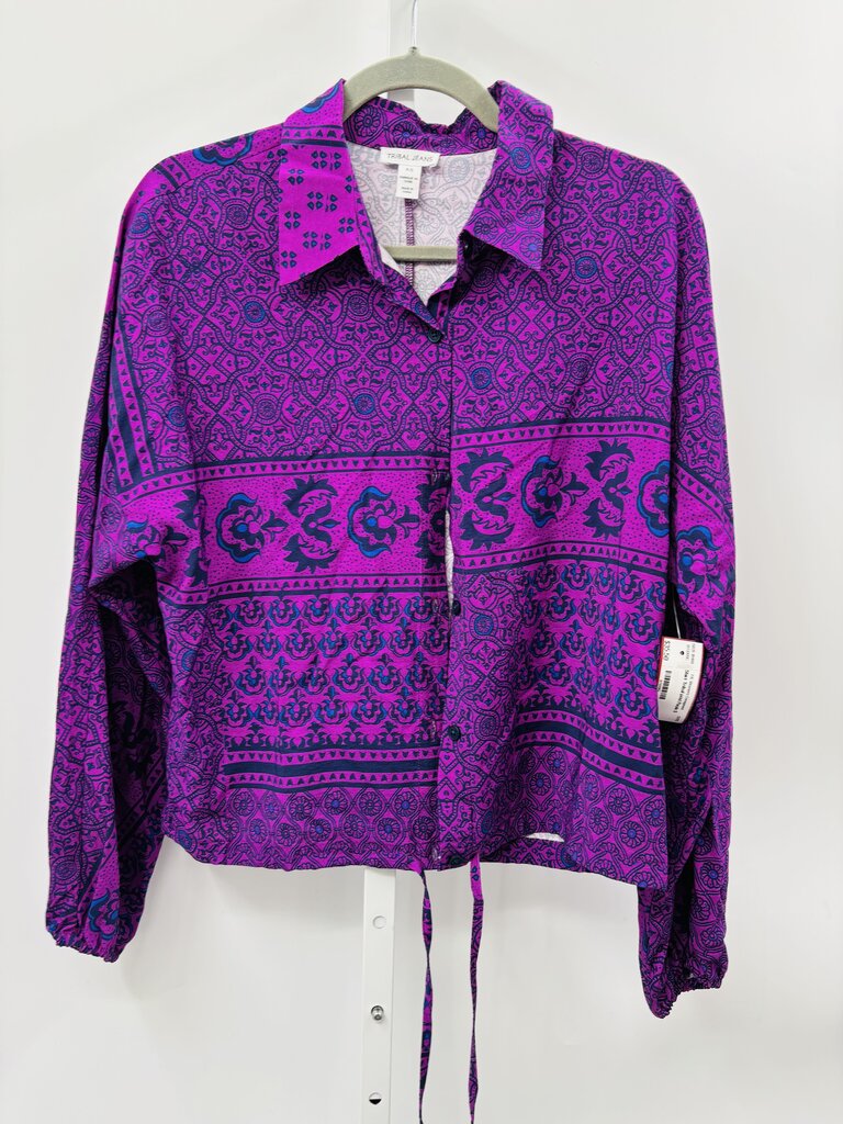 Tribal Shirt Purple S