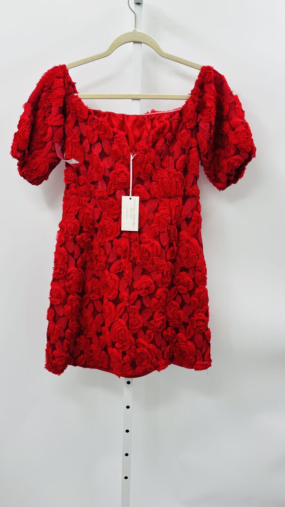 Flora Bea Dress Red S