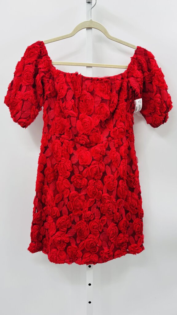 Flora Bea Dress Red S