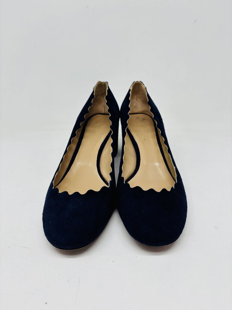 Chloe Heels Navy 7.5