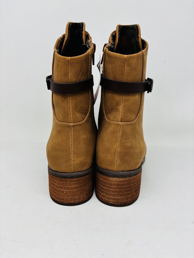 Korks Ankle Boots Tan 8.5