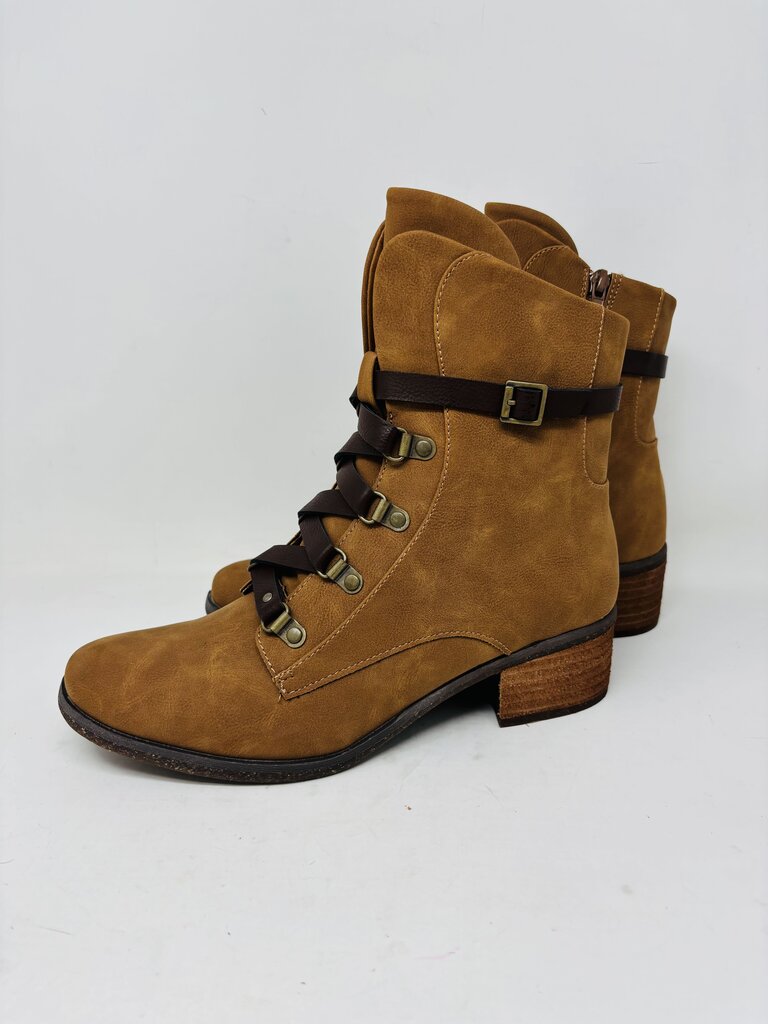 Korks Ankle Boots Tan 8.5