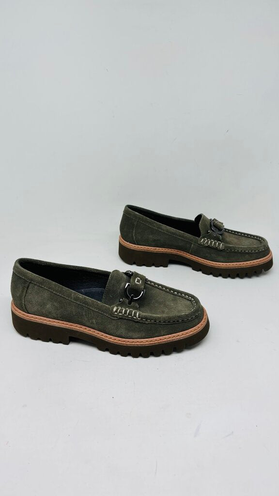Donald J. Pliner Loafers Green 7