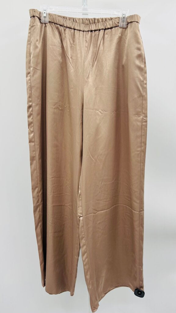 Christian Lacroix Pants Wide Leg Taupe M