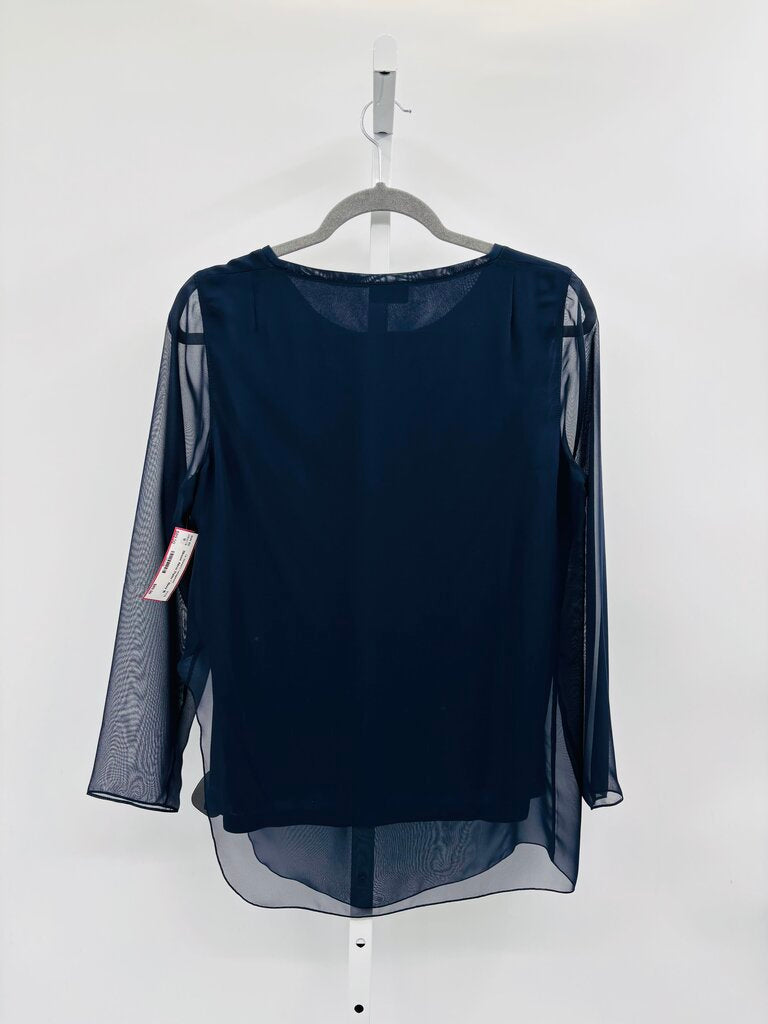 Akris: Punto Blouse Navy 10