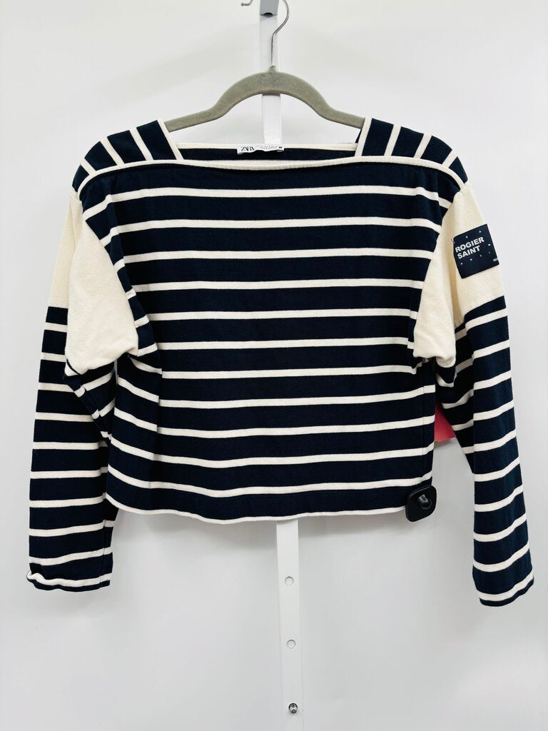 Zara Top Navy S