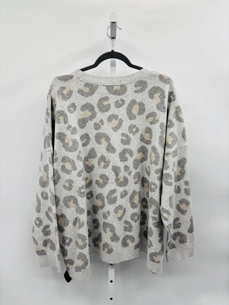 J. Jill Sweater Plus Grey 4X