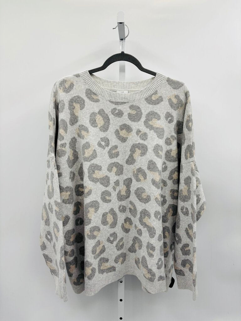 J. Jill Sweater Plus Grey 4X