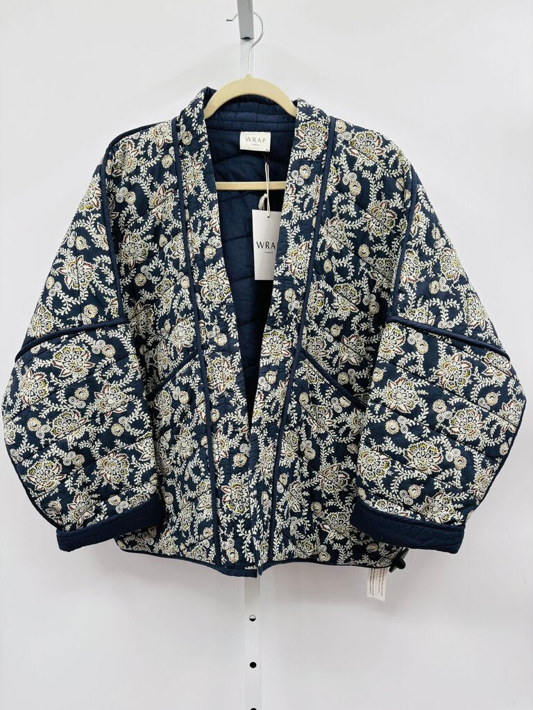 Wrap Jacket Navy 14
