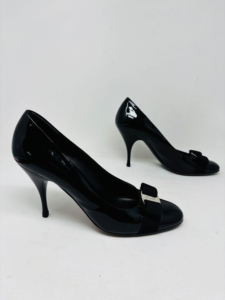 Ferragamo Heels Black 9