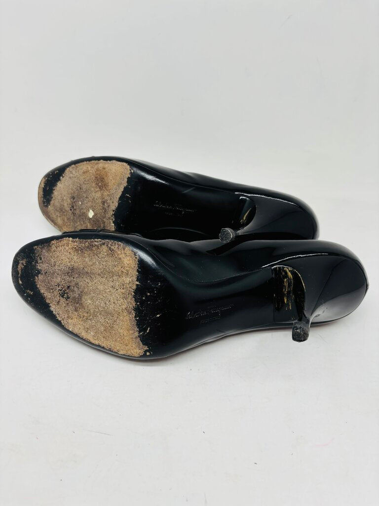 Ferragamo Heels Black 9
