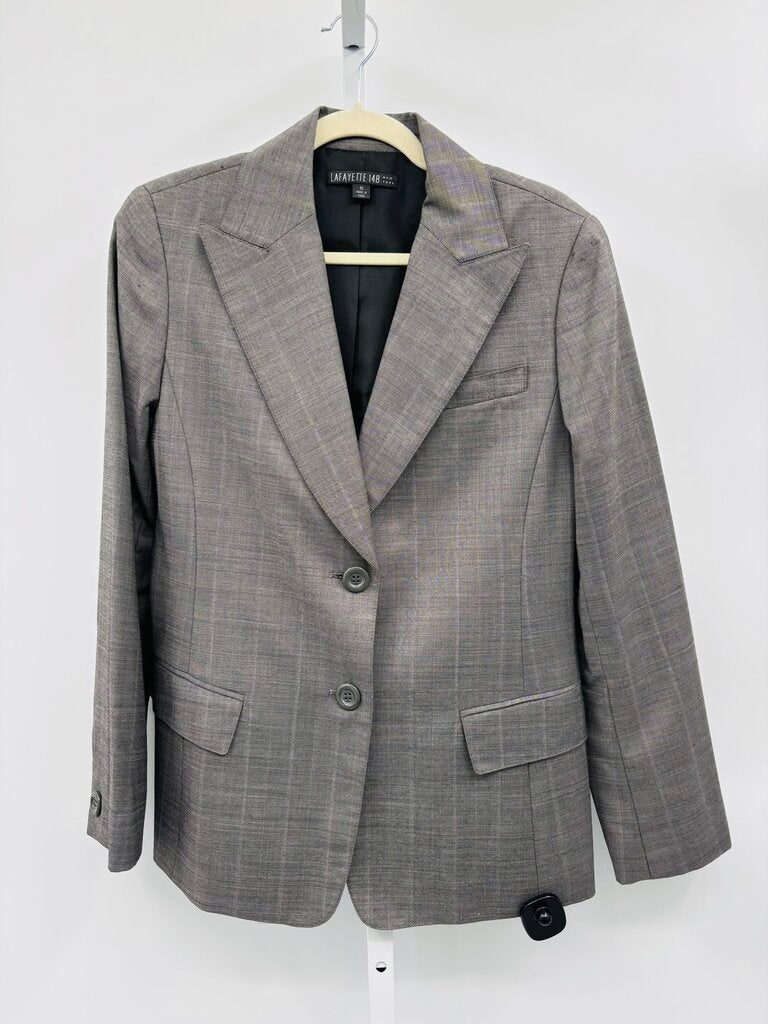 LaFayette 148 Blazer Grey 10