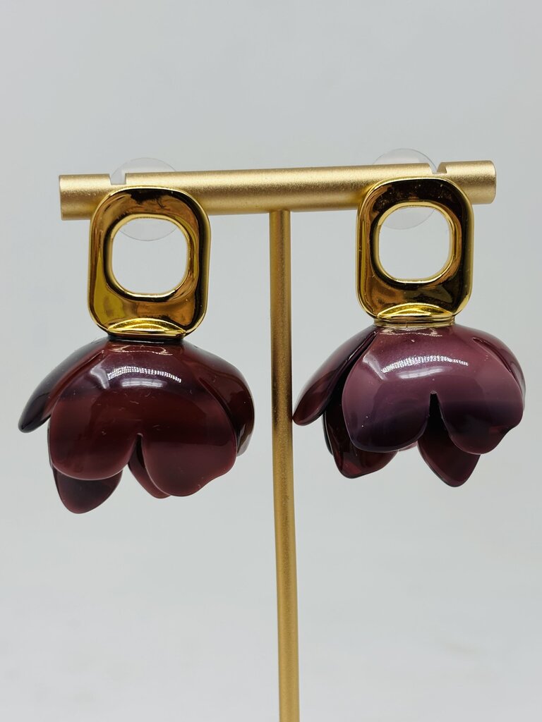 Lele Sadoughi Earrings Purple
