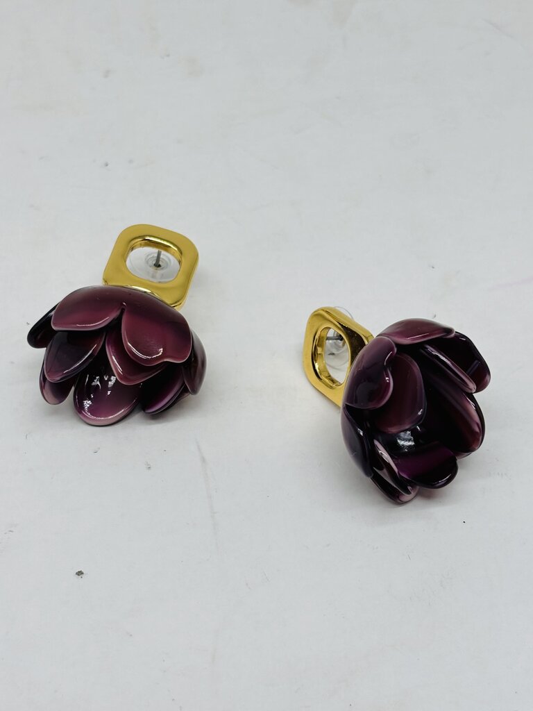 Lele Sadoughi Earrings Purple