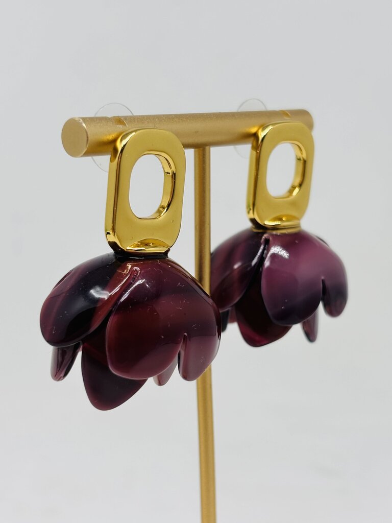 Lele Sadoughi Earrings Purple