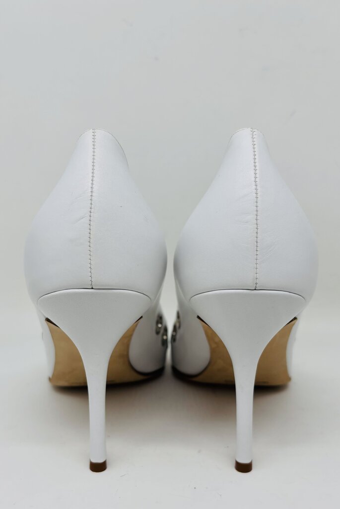 Manolo Blahnik Heels White 7.5