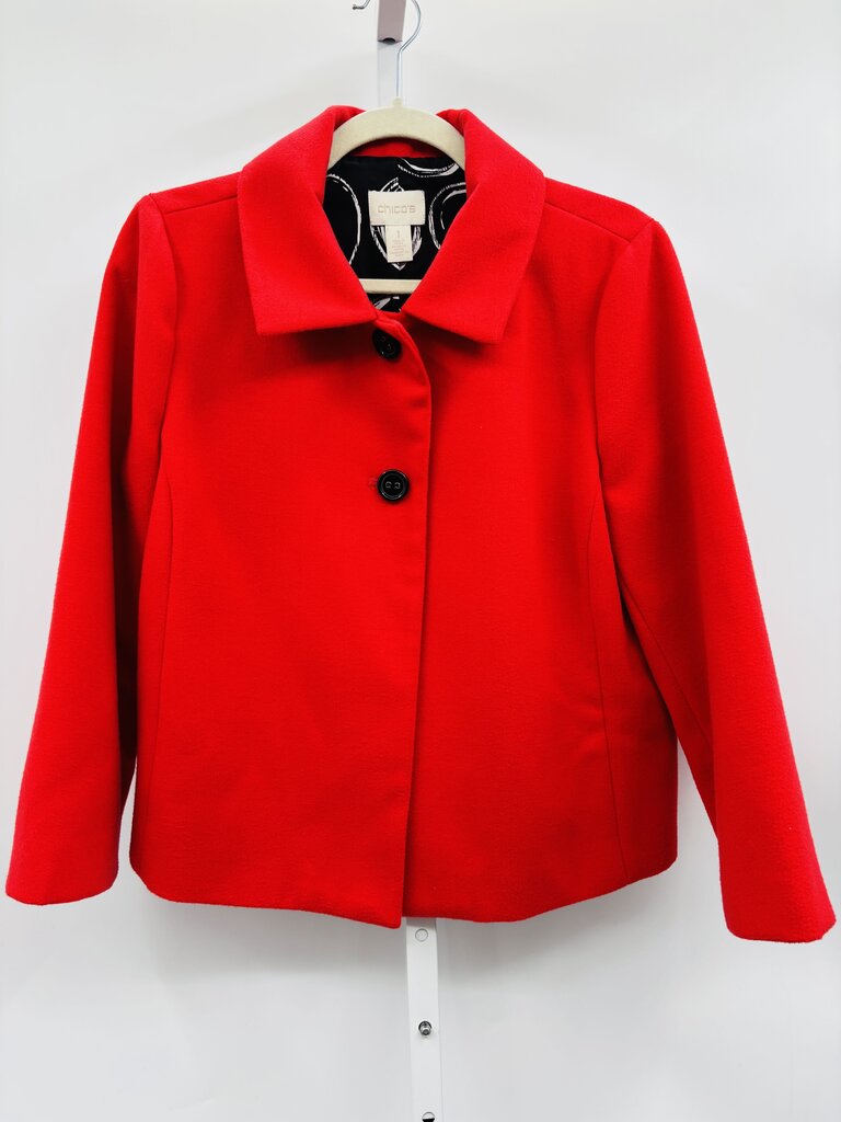 Chico's Jacket Red M