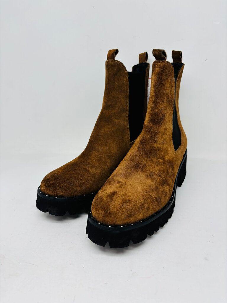 Freda Salvador Ankle Boots Brown 8