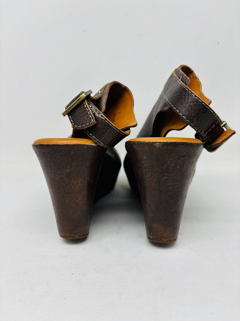 Kork-Ease Wedge Brown 7
