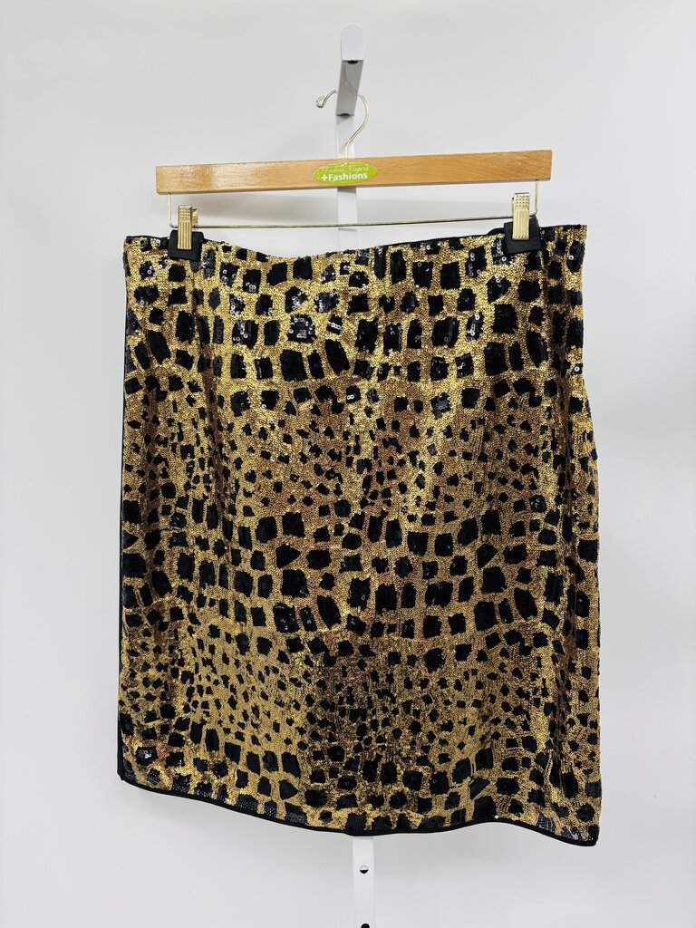 Eloquii Skirt Plus Gold 22