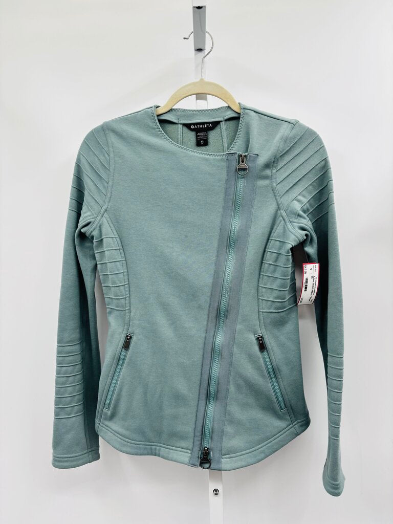 Athleta Active Jacket Green XS