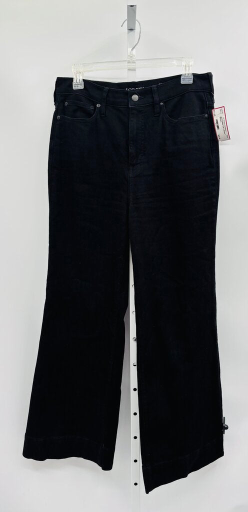 J. Crew Jeans Wide Leg Black 6