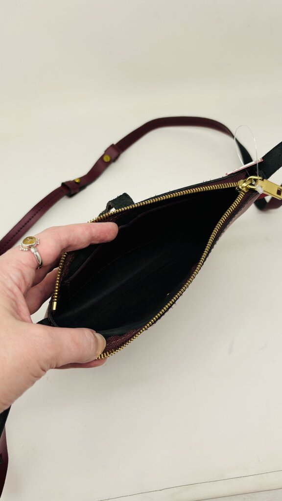 J. Crew Crossbody Bag Burgundy