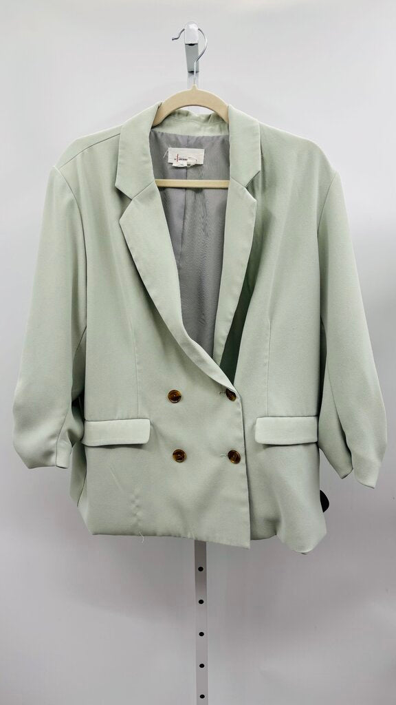 Anthropologie Blazer Green M