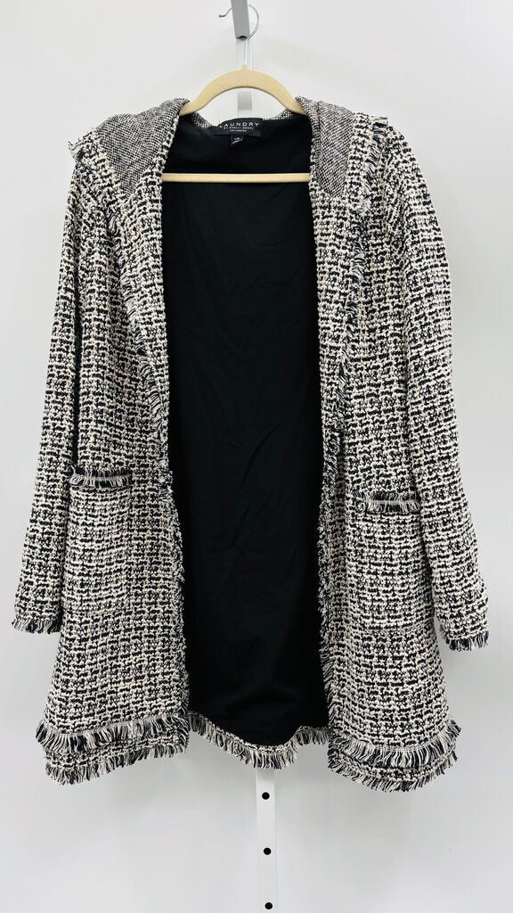 Laundry by Shelli Segal Coat White L