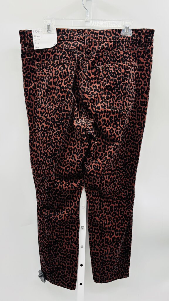 Loft Pants Skinny Brown 16