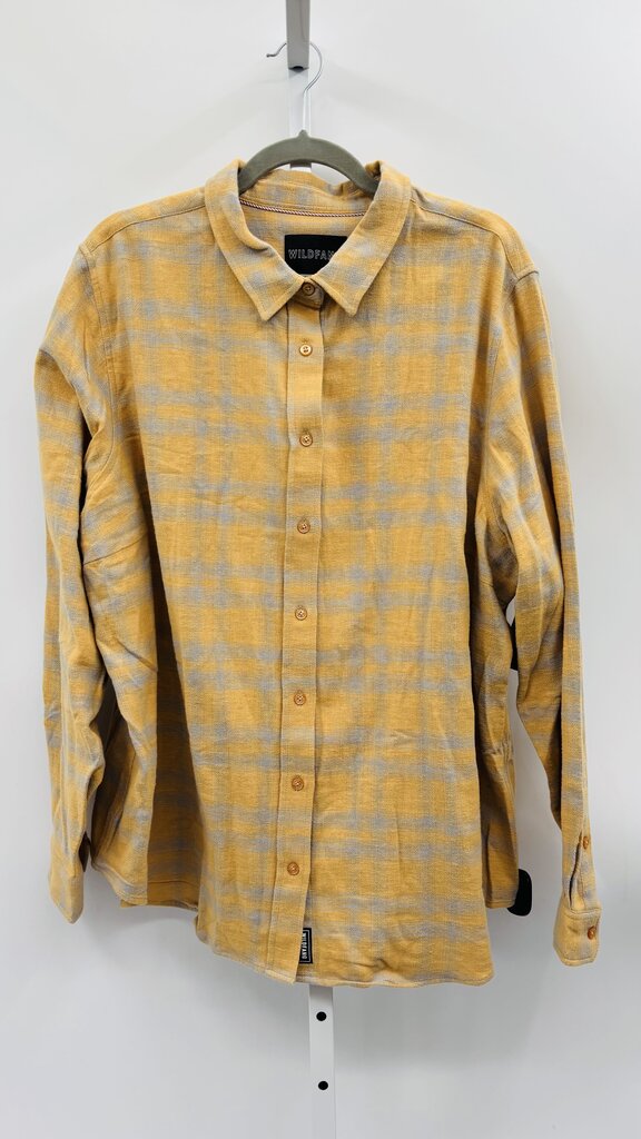 Wildfang Shirt Plus Yellow 2X
