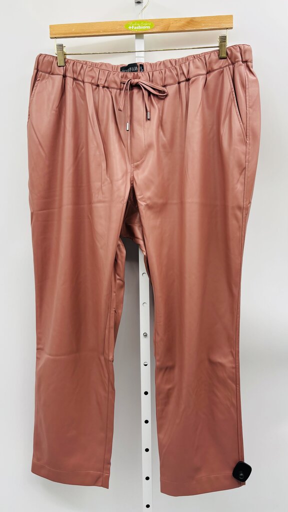 Wildfang Pants Plus Straight Pink 2X