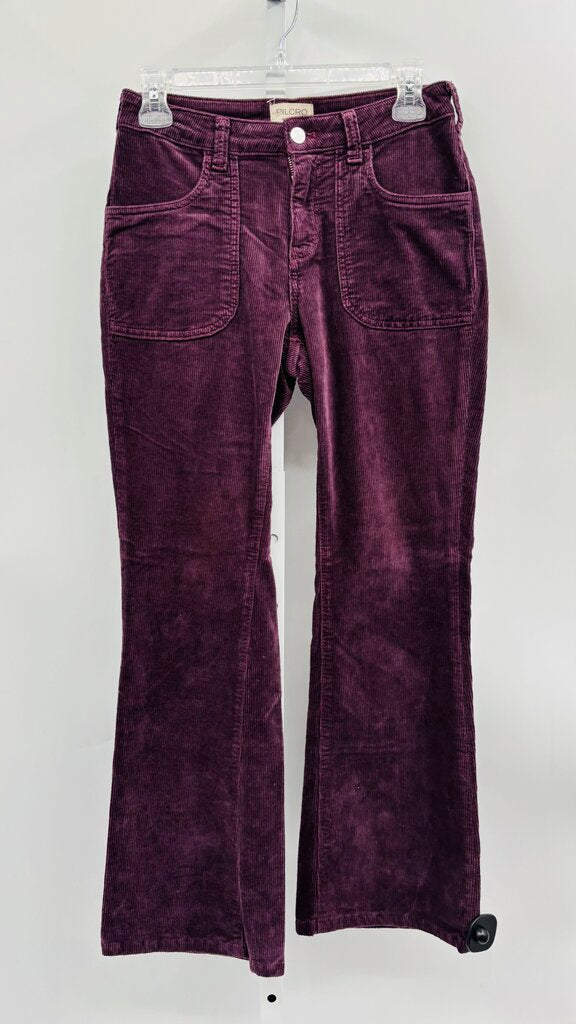 Pilcro Pants Straight Purple 4