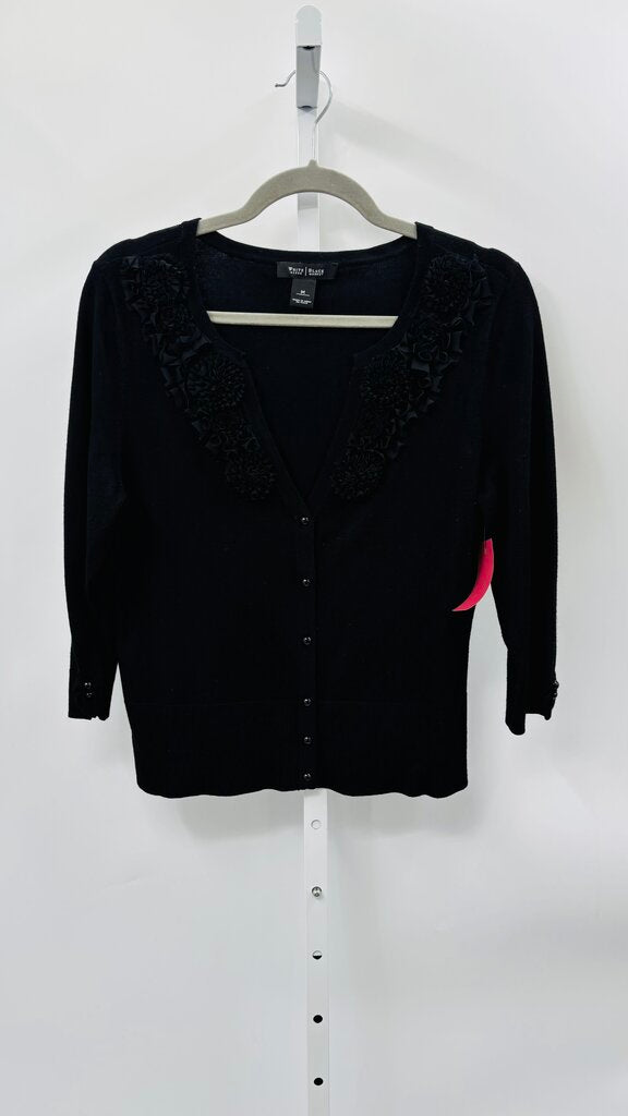 WHBM Cardigan Black M