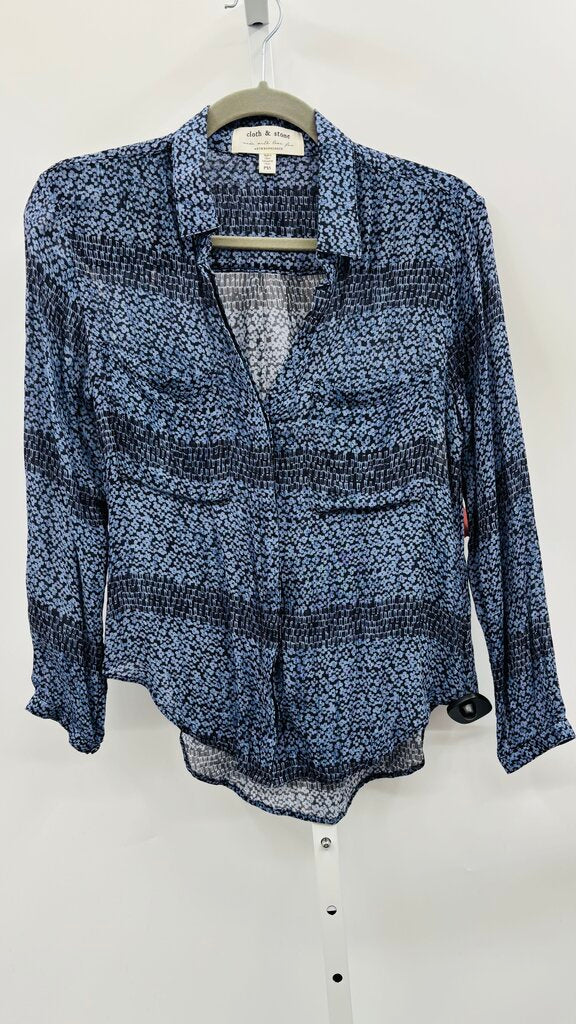 Cloth & Stone Shirt Blue XSP