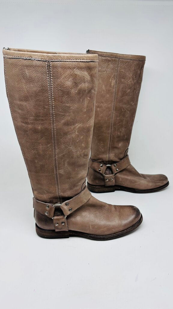 Frye Boots Taupe 7.5