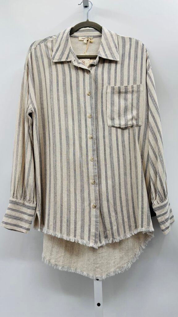 Mystree Shirt Beige S