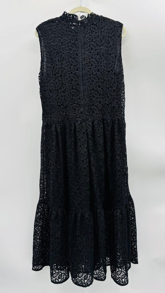 Chico's: Black Label Maxi Dress Black 14