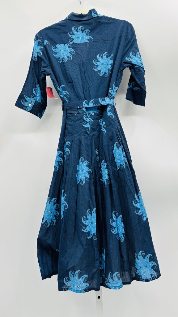 Dizzy Lizzie Dress Navy S