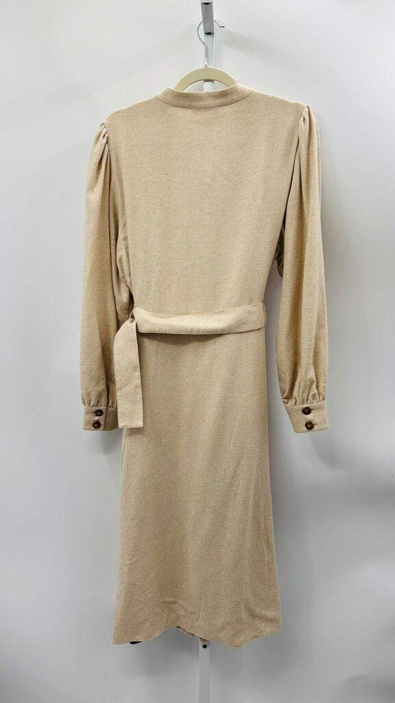 Sezane Dress Beige 14