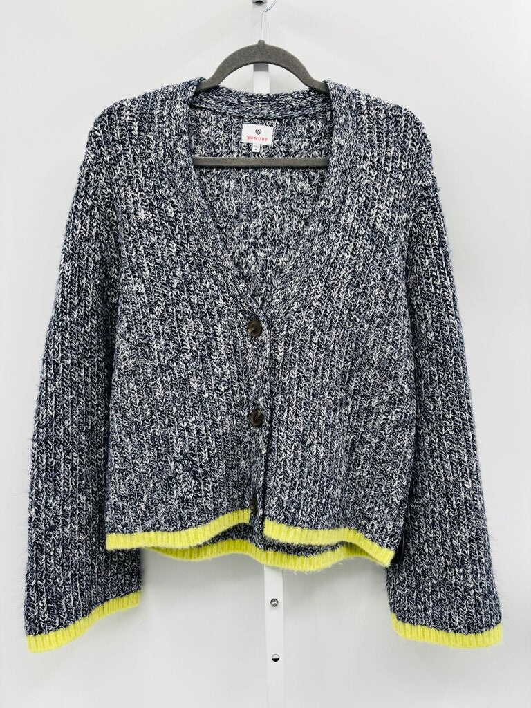Sundry Cardigan Navy M