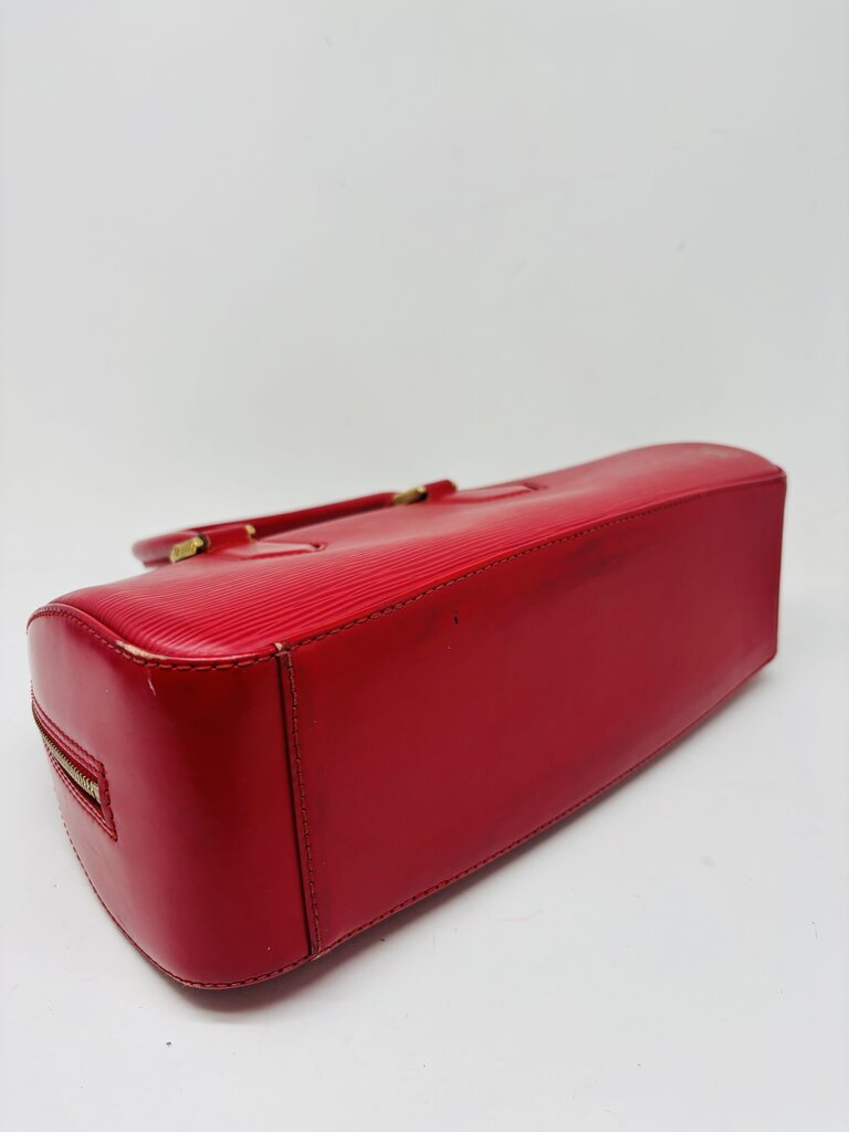 Louis Vuitton LUXURY HANDBAGS Red Epi
