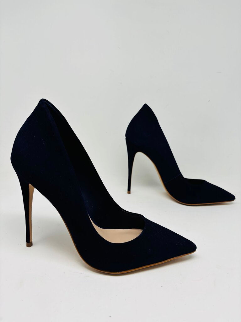 Aldo Heels Navy 7.5