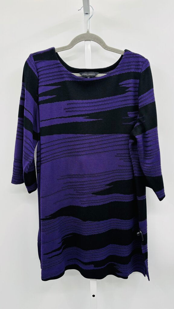 Ming Wang Top Plus Purple 1X