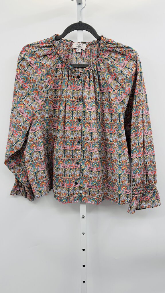 J. Crew Blouse Plus Multi 3X
