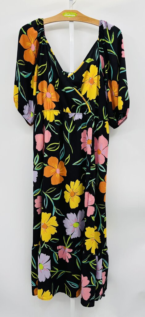 Asos Maxi Dress Plus Black 20